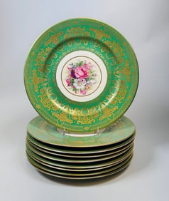 Rosenthal Ivory Dinner Plates (9)