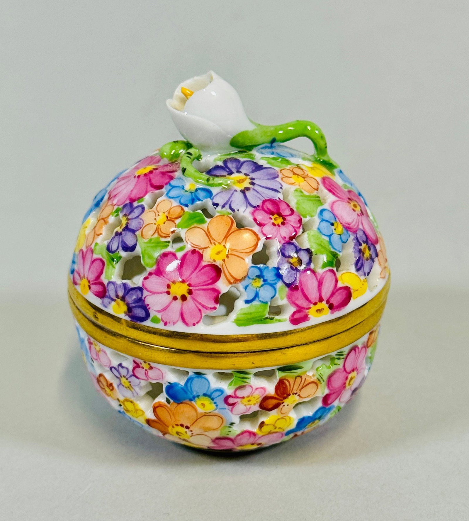 Herend Pierced Box (1 of 6)