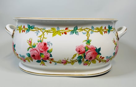 Victorian Minton Ceramic Foot Bath, 1862-1872