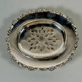 Tiffany & Co. Silverplate Soap Dish, C. 1907-1947