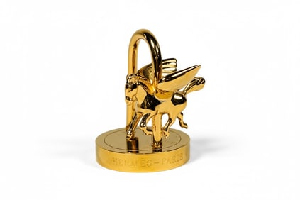 Hermes Gold Anne De La Danse Cadena Charm