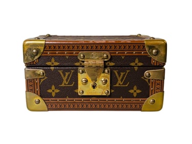Louis Vuitton Monogram Canvas Coffret Tresor 20 Jewelry Case