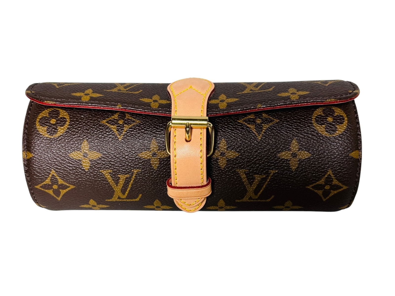 Louis Vuitton Monogram Canvas Eclipse 3-Watch Roll (1 of 4)