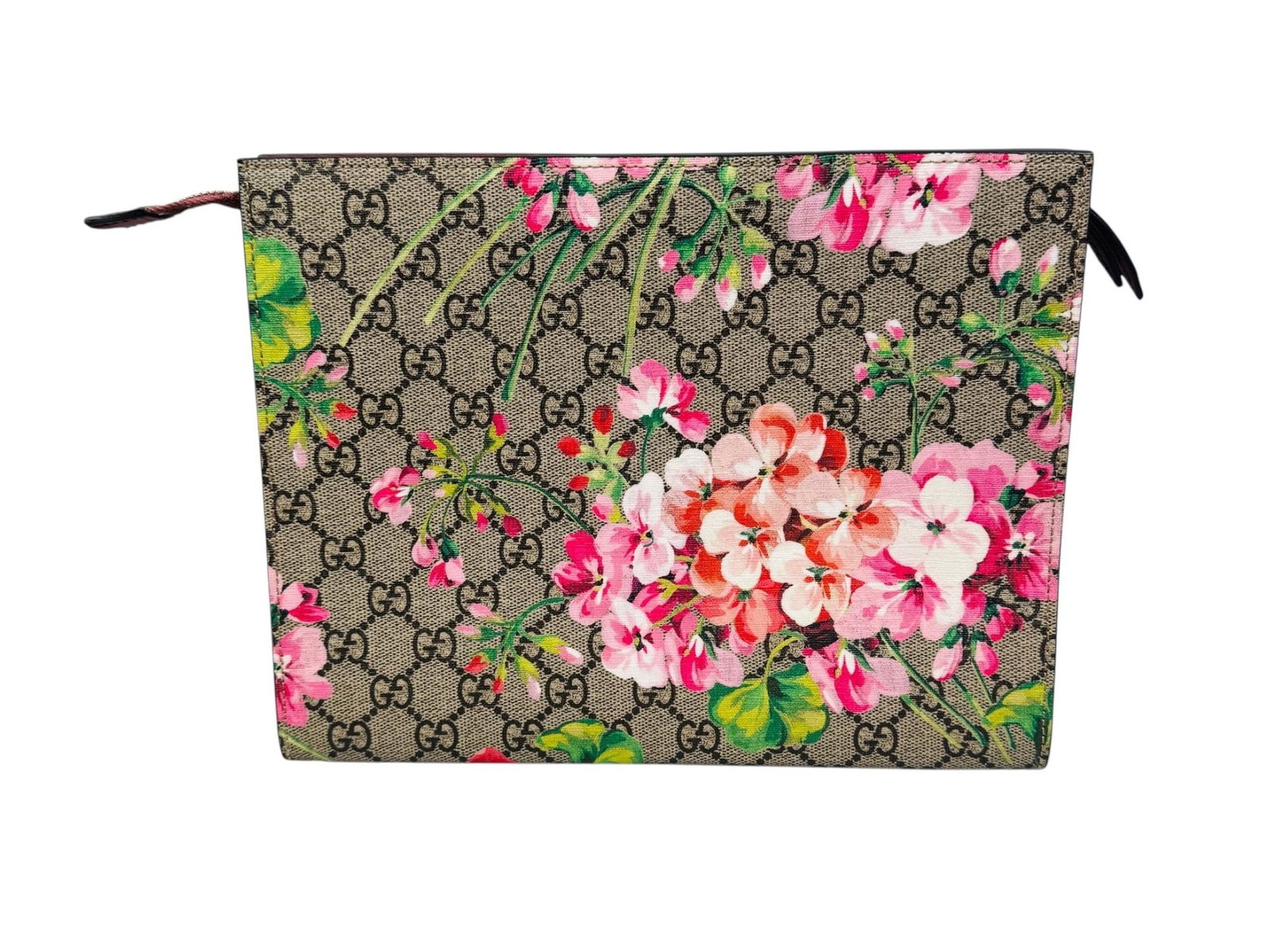 Gucci GG Supreme Monogram Blooms And Dry Rose Cosmetic Large Case (1 of 4)