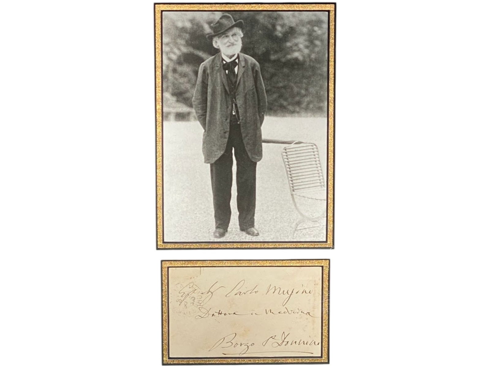 Giuseppe Verdi Handwritten Envelope, Late 19th Century (1 of 4)