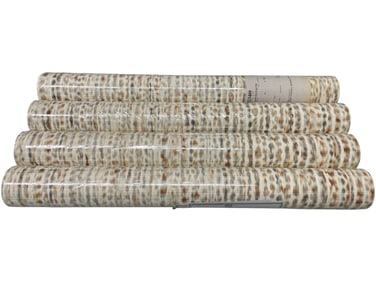 Four Double Rolls Of Pierre Frey (Paris) Vinyl Wallpaper