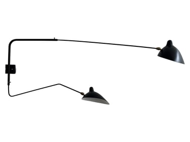 Serge Mouille French Re-Edition Modernist Two-Arm Wall Sconce SMW001-20 (DWR)