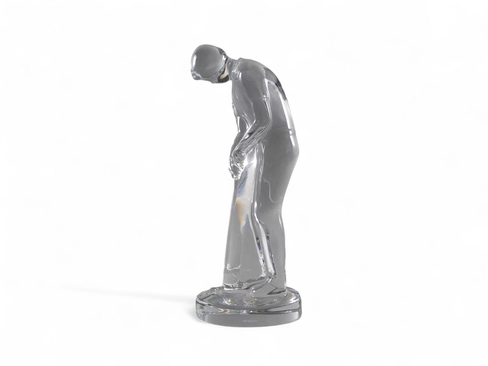 Baccarat Crystal Golfer Figurine (1 of 2)