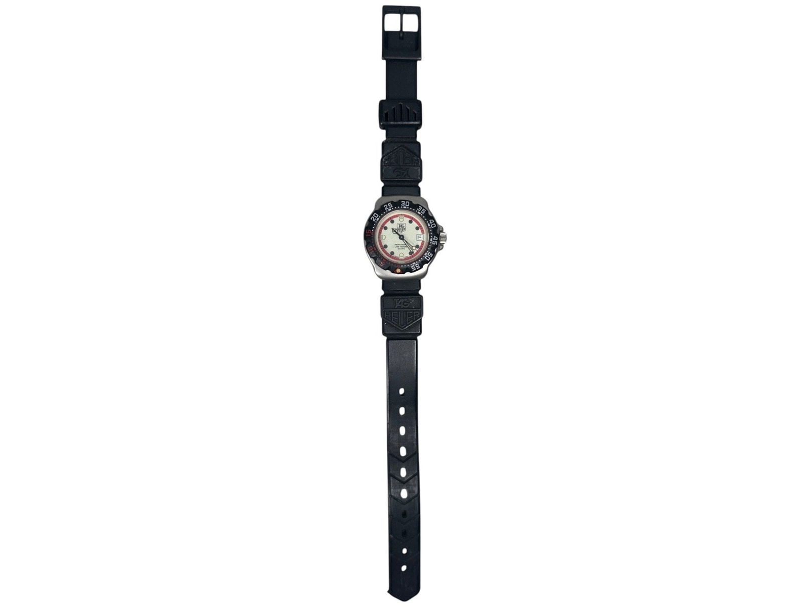 TAG Heuer Formula 1 Stainless Steel And Rubber Women's Wrist Watch (1 of 4)