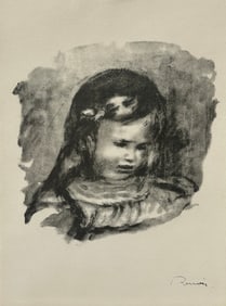 Renoir Claude Renoir La Tete Baisse (1904), Lithograph