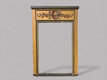 Antique Painted Neoclassical Mirror