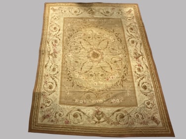 Antique Aubusson Rug