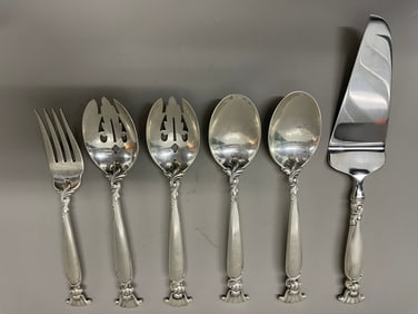 Wallace 'Romance Of The Sea' Sterling Silver Serving Pieces (6)
