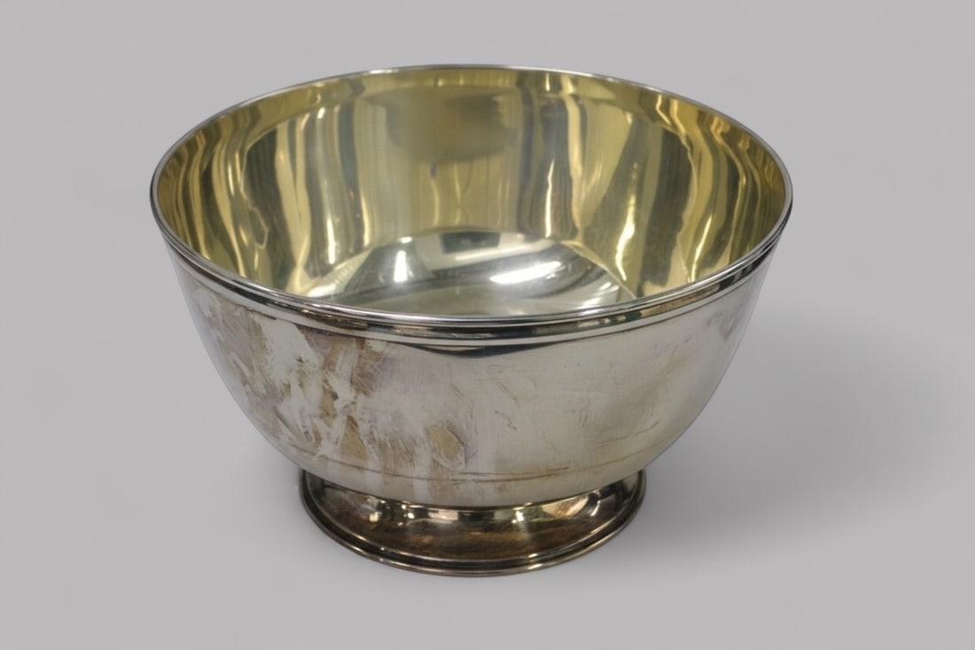 Asprey (London) Silver Plated Punch Bowl (1 of 2)