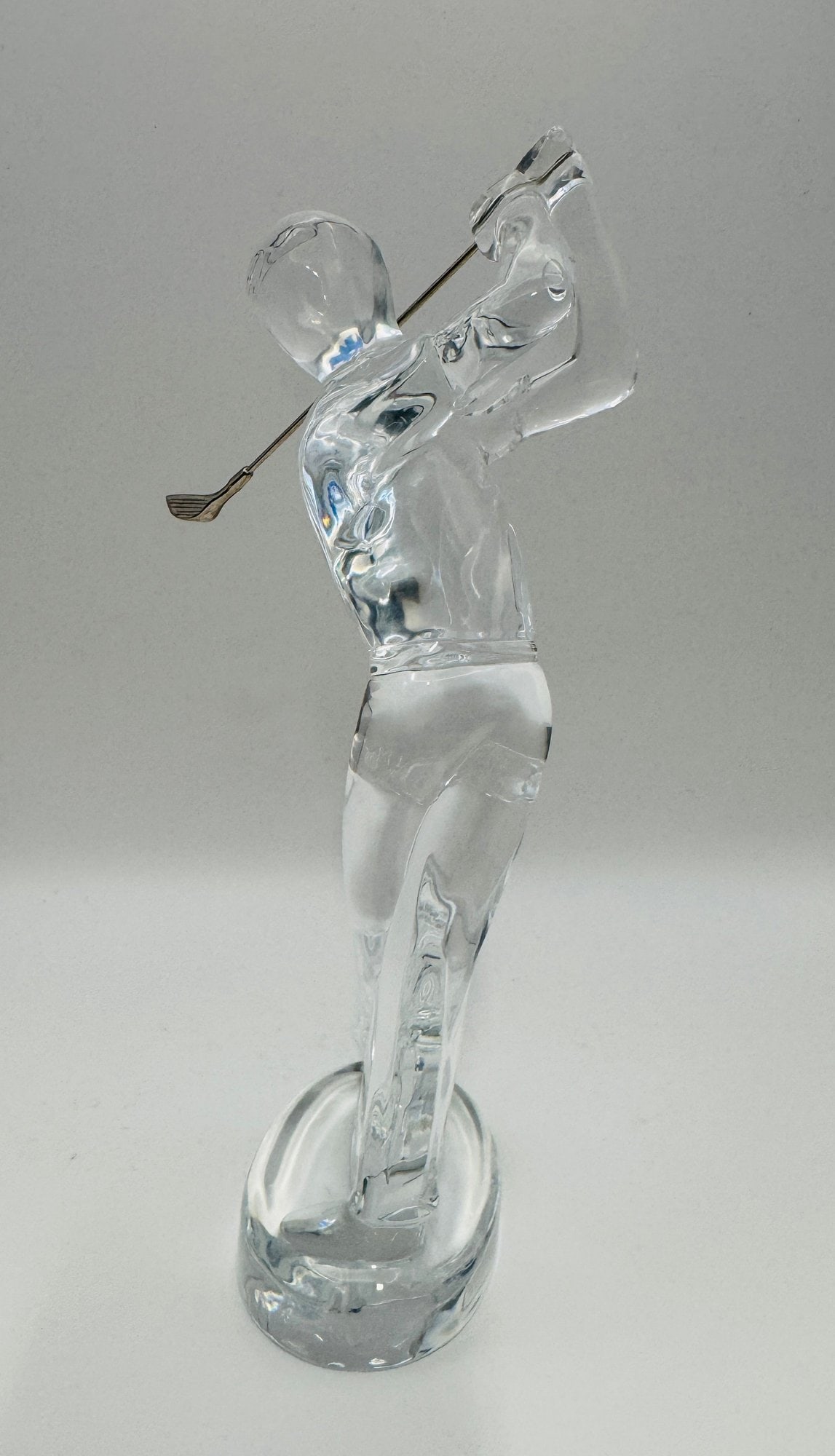 Baccarat Crystal Golfer (1 of 2)