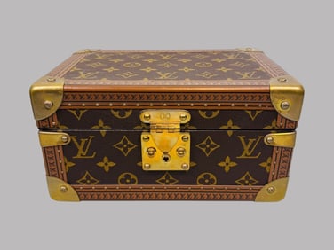 Louis Vuitton Monogram Canvas Coffret Tresor 24 Jewelry Case