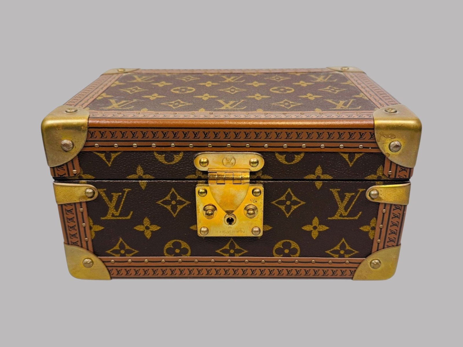 Louis Vuitton Monogram Canvas Coffret Tresor 24 Jewelry Case (1 of 8)
