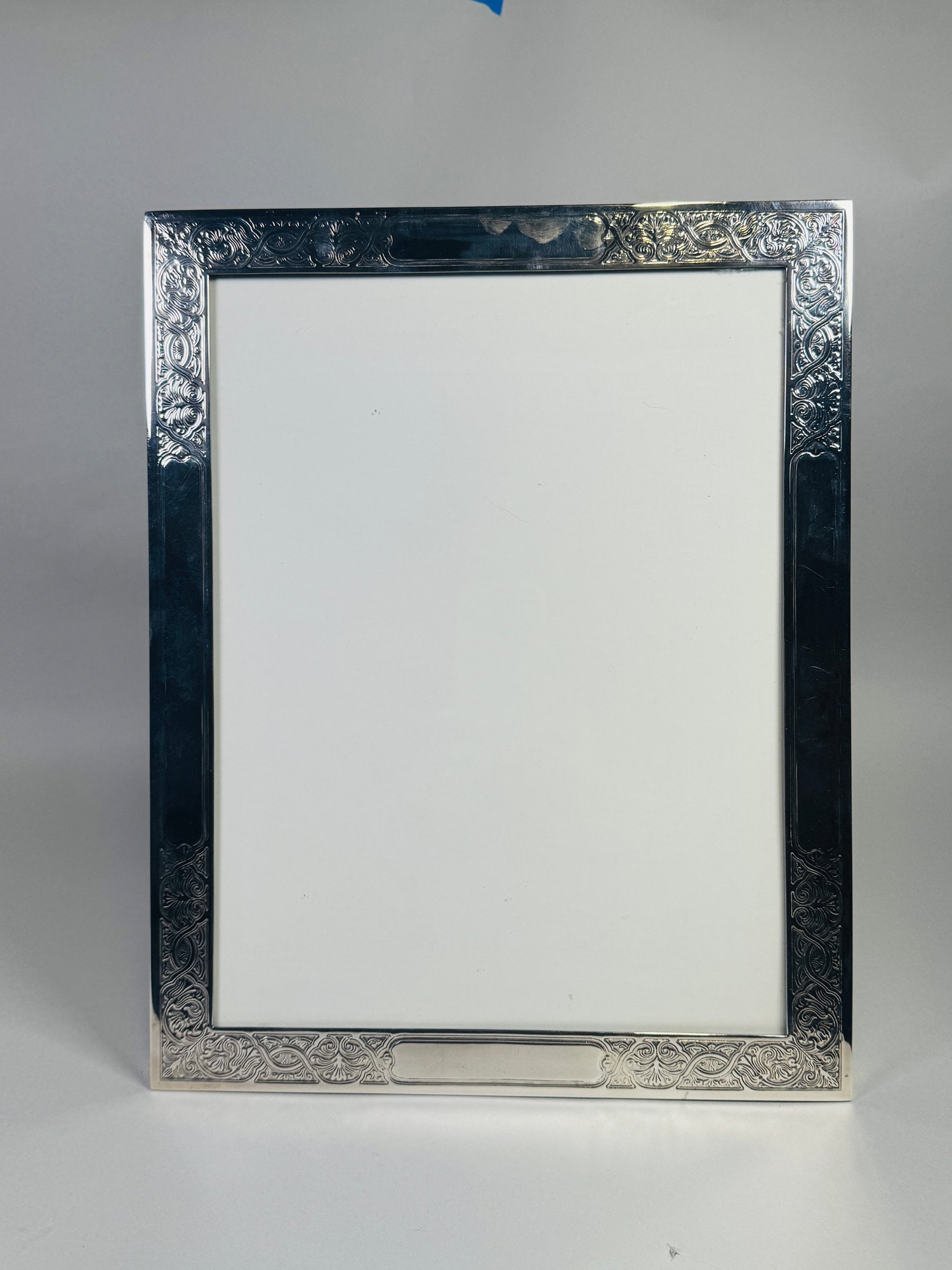 Tiffany & Co. Sterling Silver 9x11 3/4 Picture Frame, C. 1900 (1 of 5)