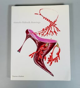 Manolo Blahnik Drawings - Autographed By Manolo Blahnik