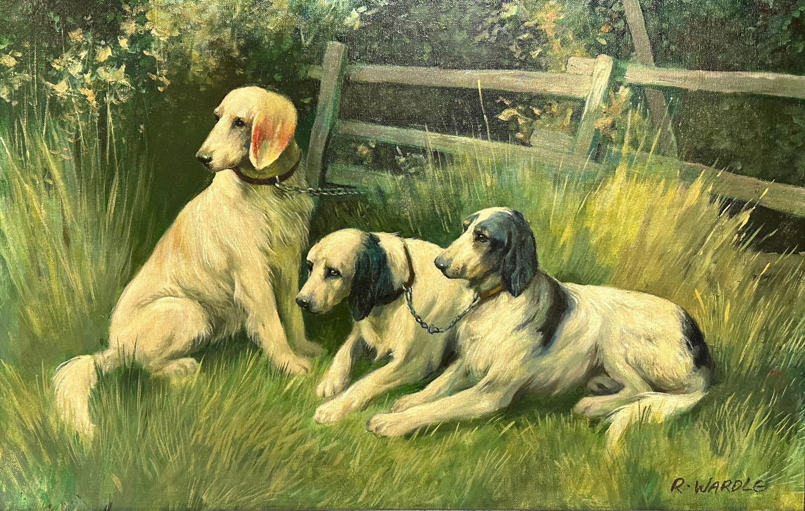 R. Wardle, Hounds At Rest, 21st Century (1 of 3)
