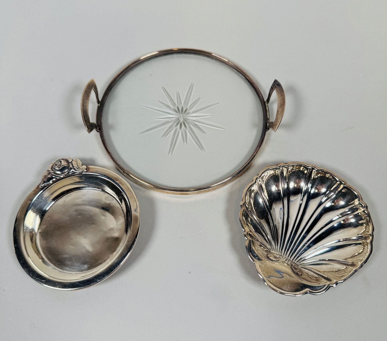 Three Sterling Silver Dishes (3) (1 of 8)