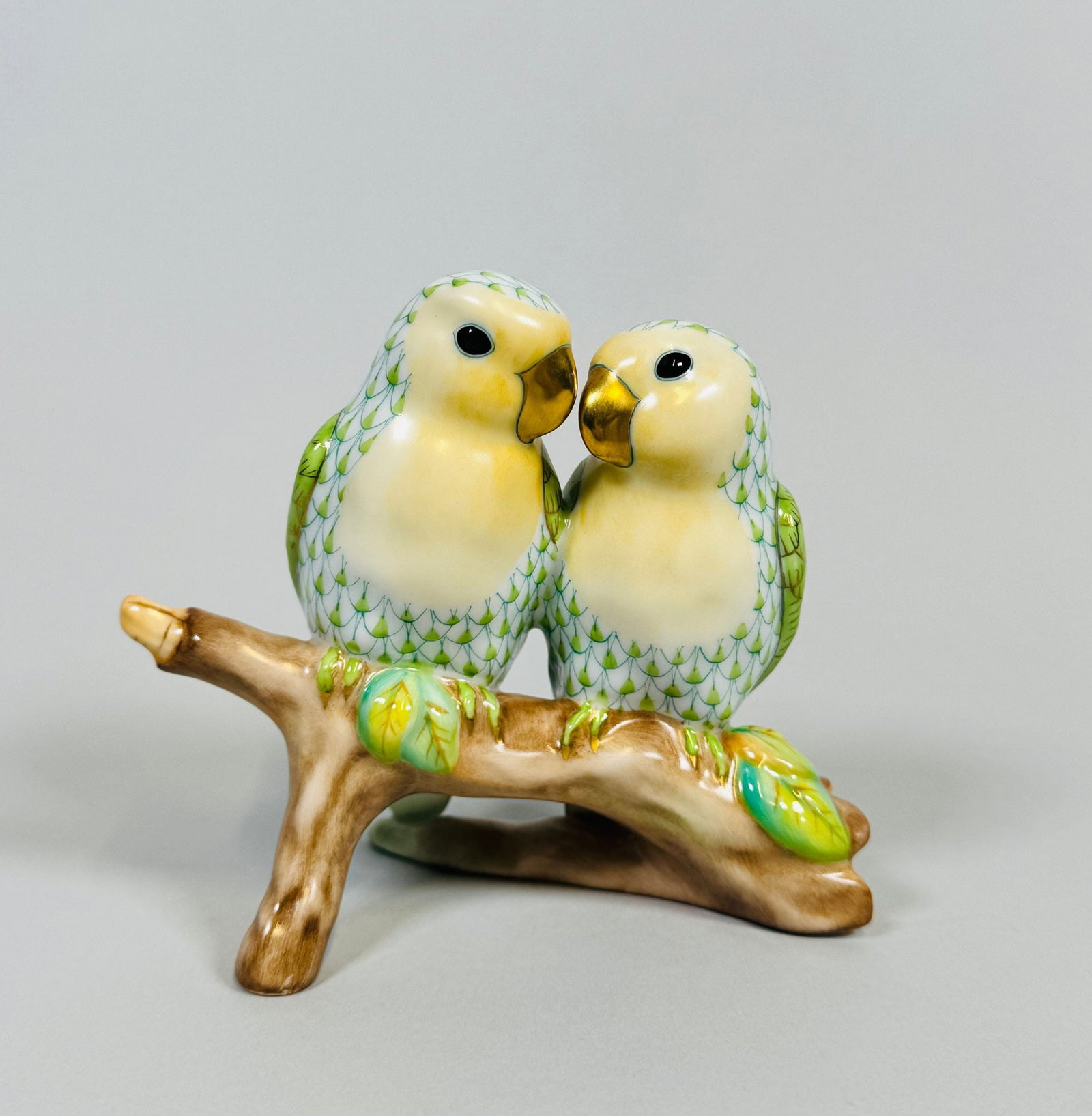 Herend Love Birds In Branch (1 of 4)