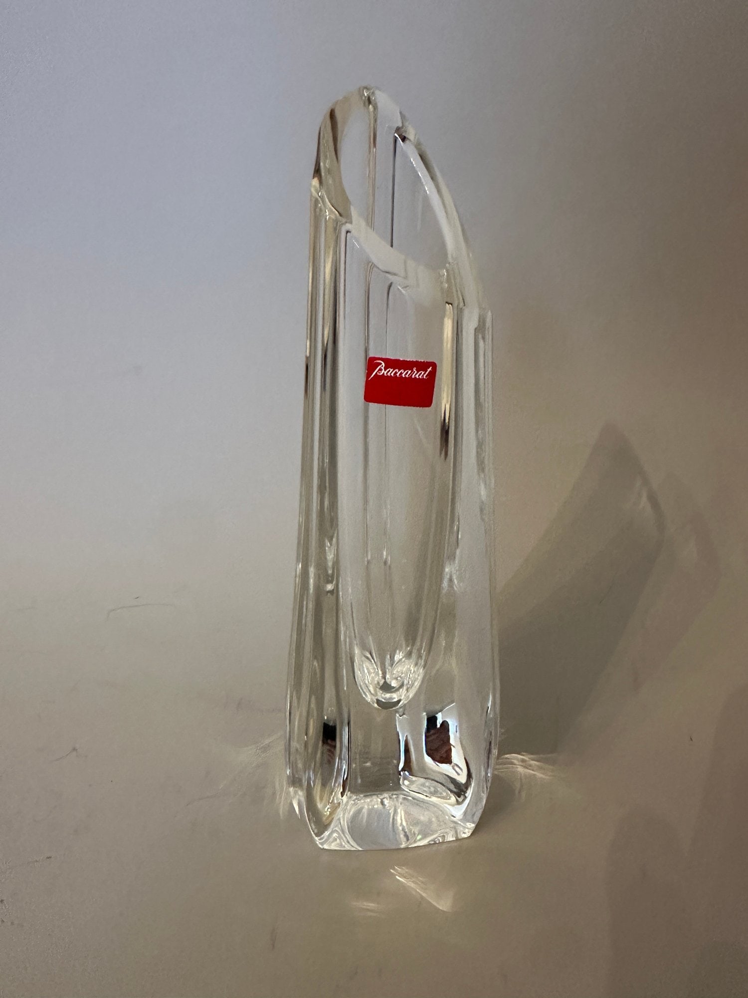Baccarat (france) 'rose' Crystal Bud Vase (1 of 1)