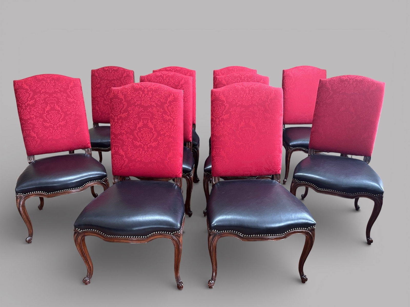 Ralph Lauren Noble Estate Mahogany Dining Chairs (10) (1 of 5)