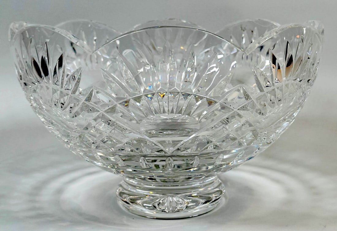 Waterford Crystal America's Heritage Collection Benjamin Franklin Footed Liberty Bowl (1 of 2)