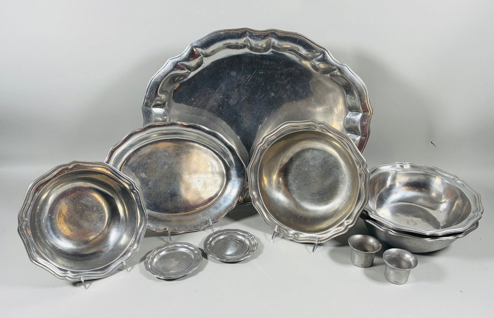 Wilton Armetale Queen Anne Serving Pieces (9) (1 of 8)