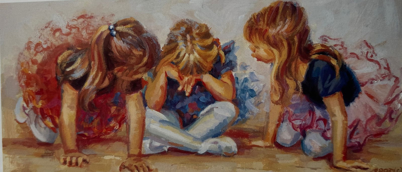 Lucelle Raad (Great Britain), Signed Limited Edition Serigraph Consolation (1 of 6)