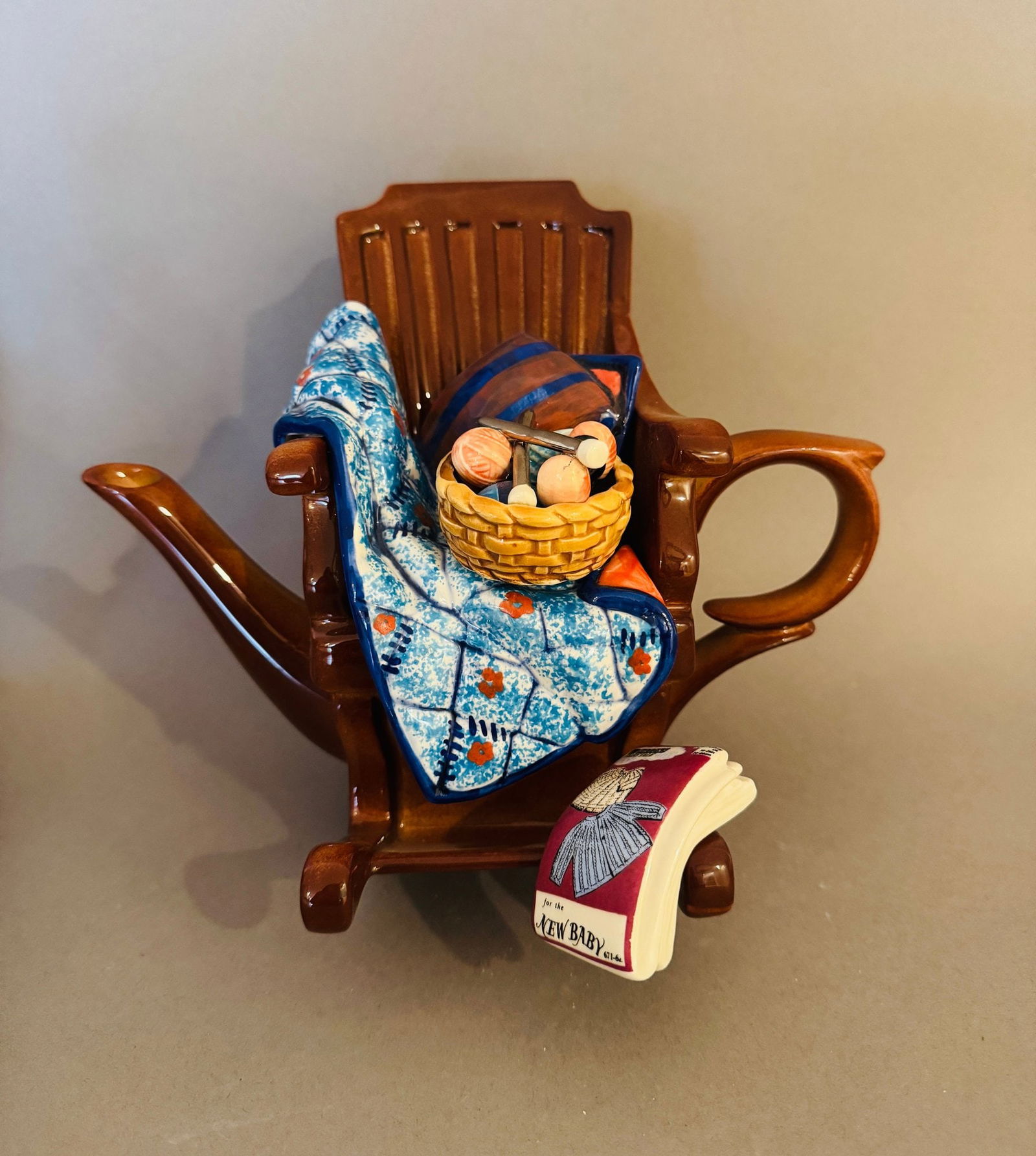 Richard Parington Designs Rocking Chair Collectable Teapot (1 of 4)