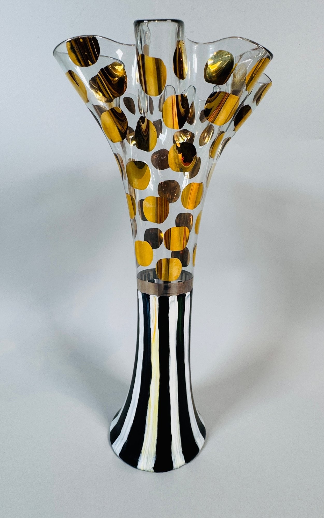 MacKenzie-Childs Harlequin Vase, 1983 (1 of 5)