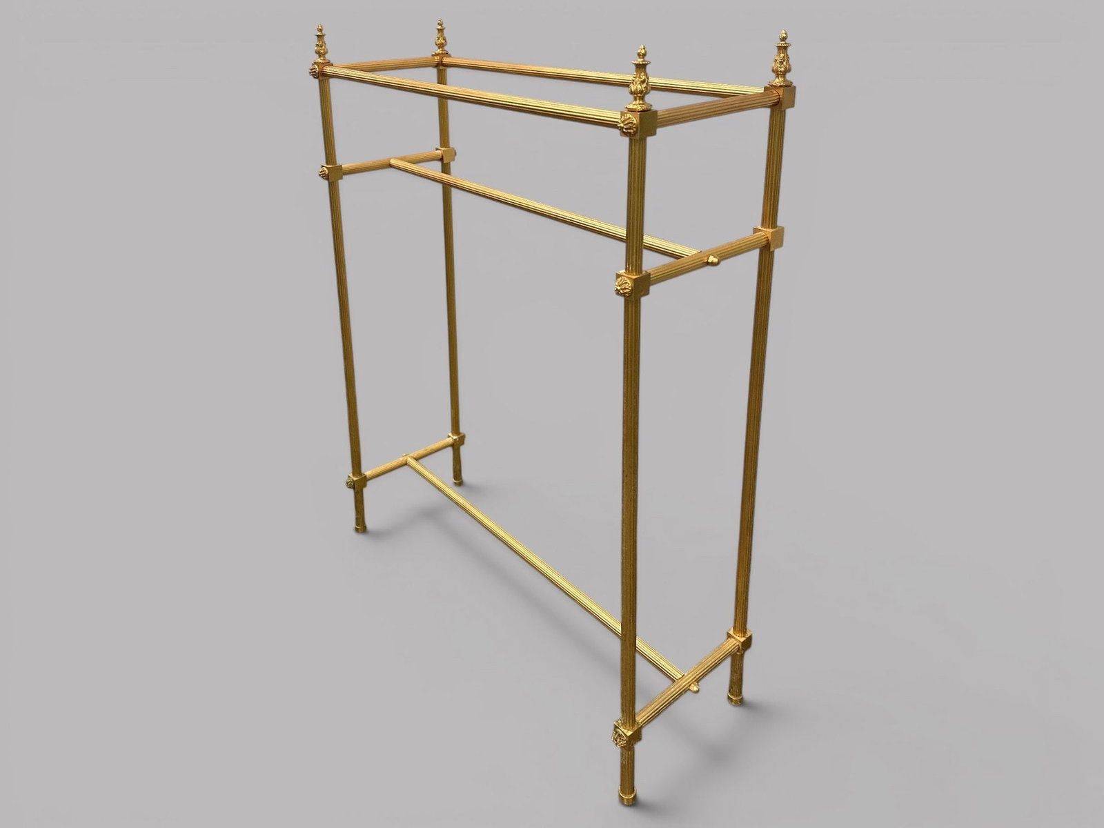 Sherle Wagner Louis XVI Towel Draper With Gold Plate Finish (1 of 3)