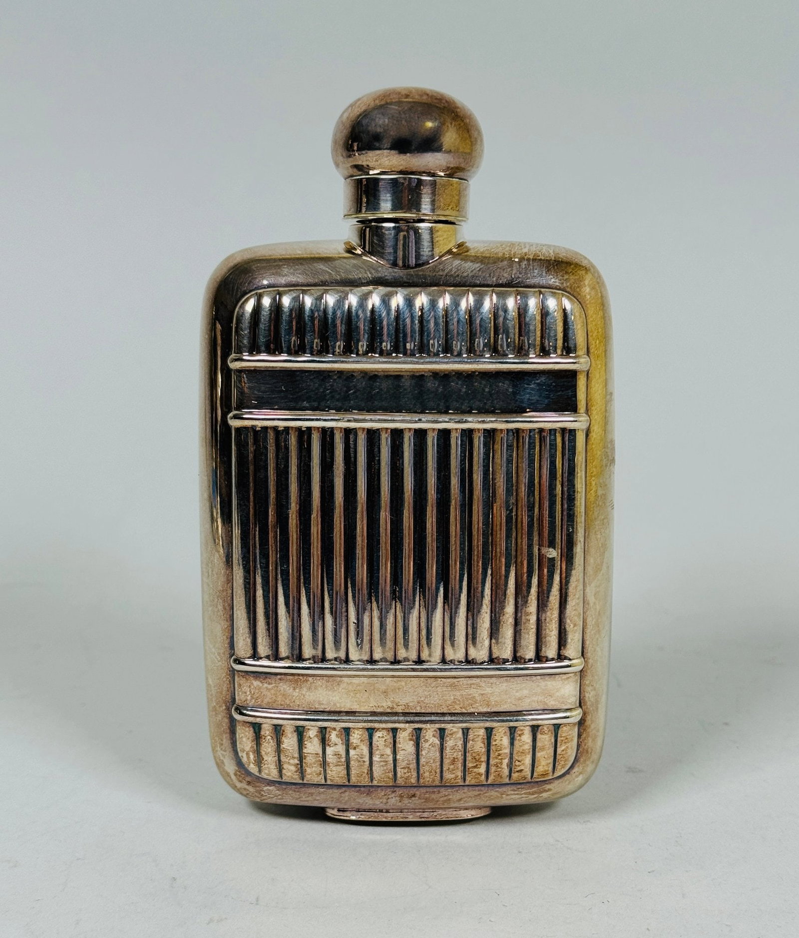 Cristofle Silver Plate Hip Flask, C. 20th Century (1 of 5)