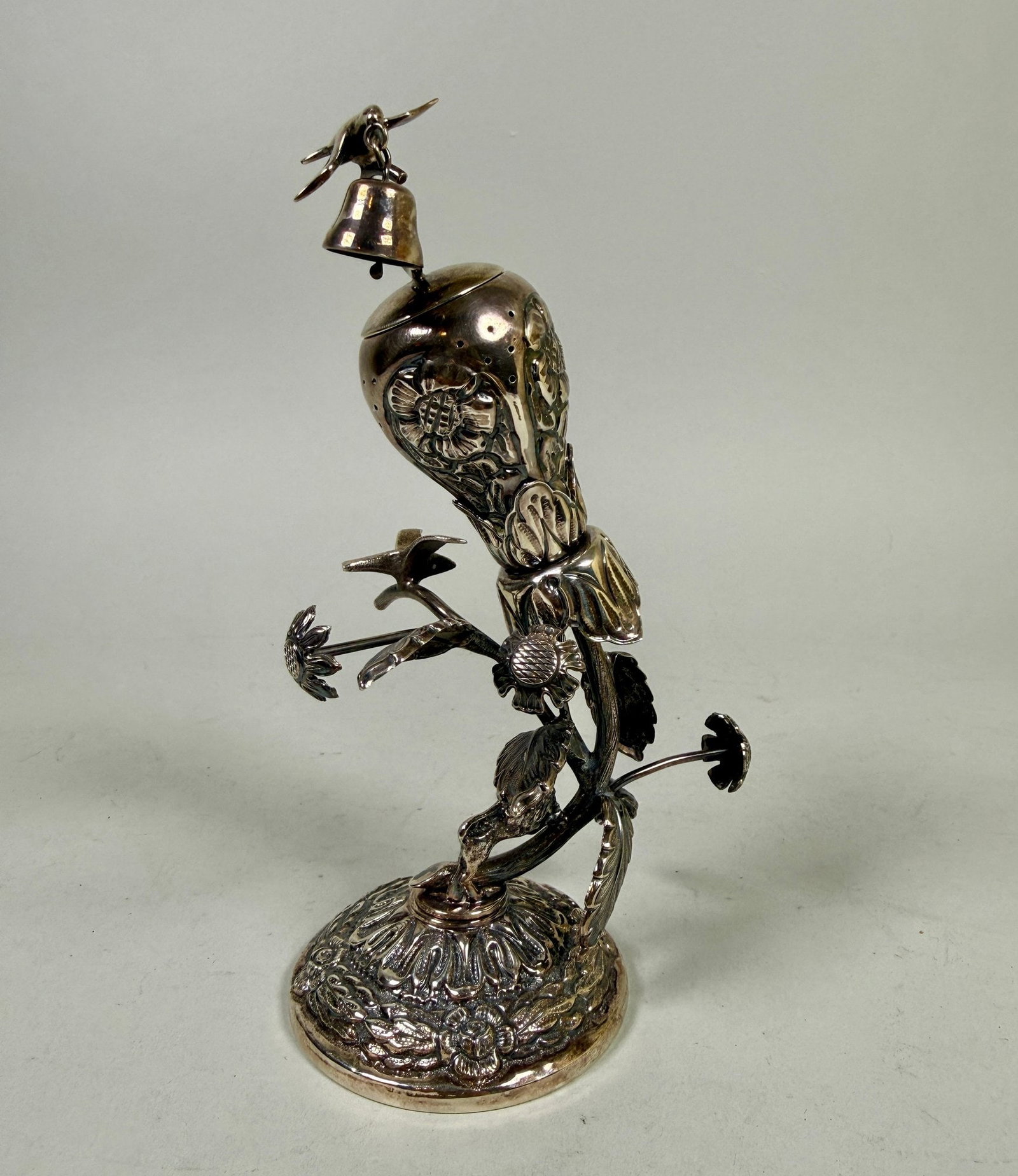 Sterling SilverJudaica Besamim Spice Box (1 of 4)
