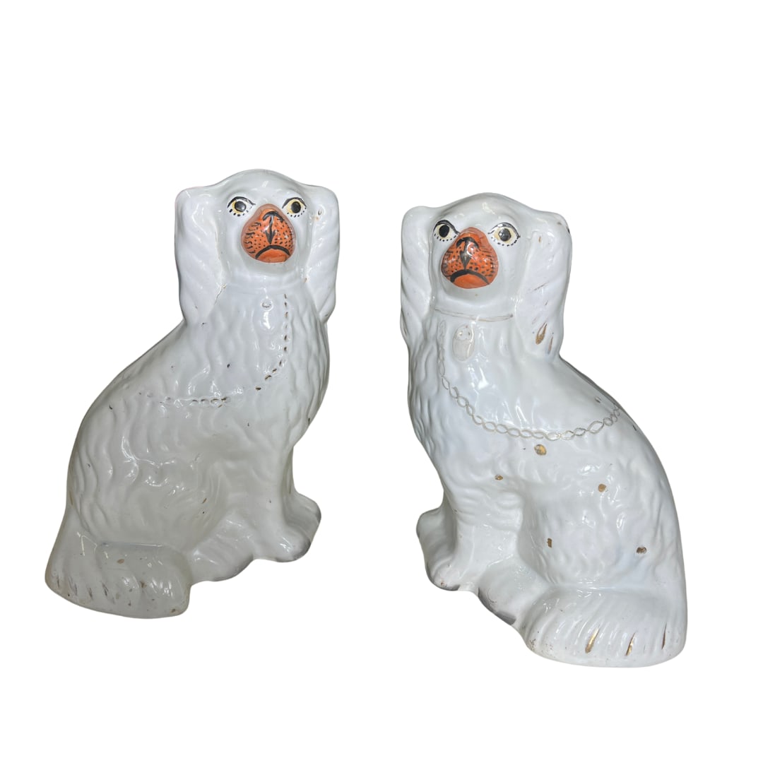 Staffordshire Mantle Dogs (1 of 6)