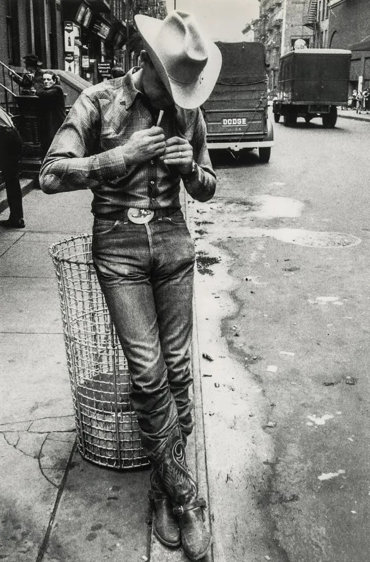 ROBERT FRANK - Rodeo, New York City: Rodeo, New York CityPhoto-litho, c. 1990'sDimensions: 5.1 x 7.75 inchesWork is mounted on