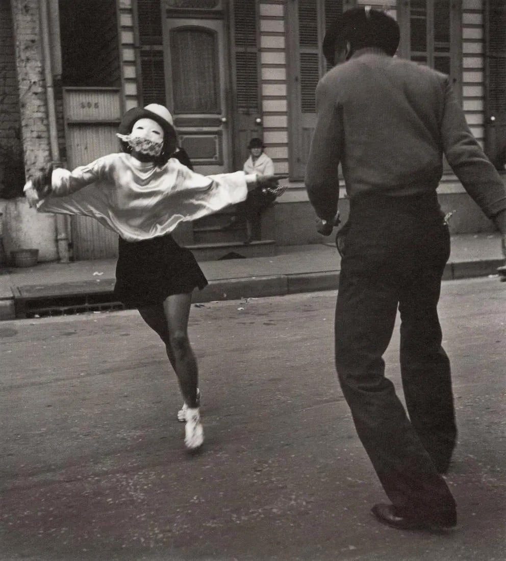 JOHN GUTMANN - Jitterbug, New Orleans, 1937: Jitterbug, New Orleans, 1937Photo-litho, c. 1990'sDimensions: 6.5 x 7.2 inchesWork is mounted