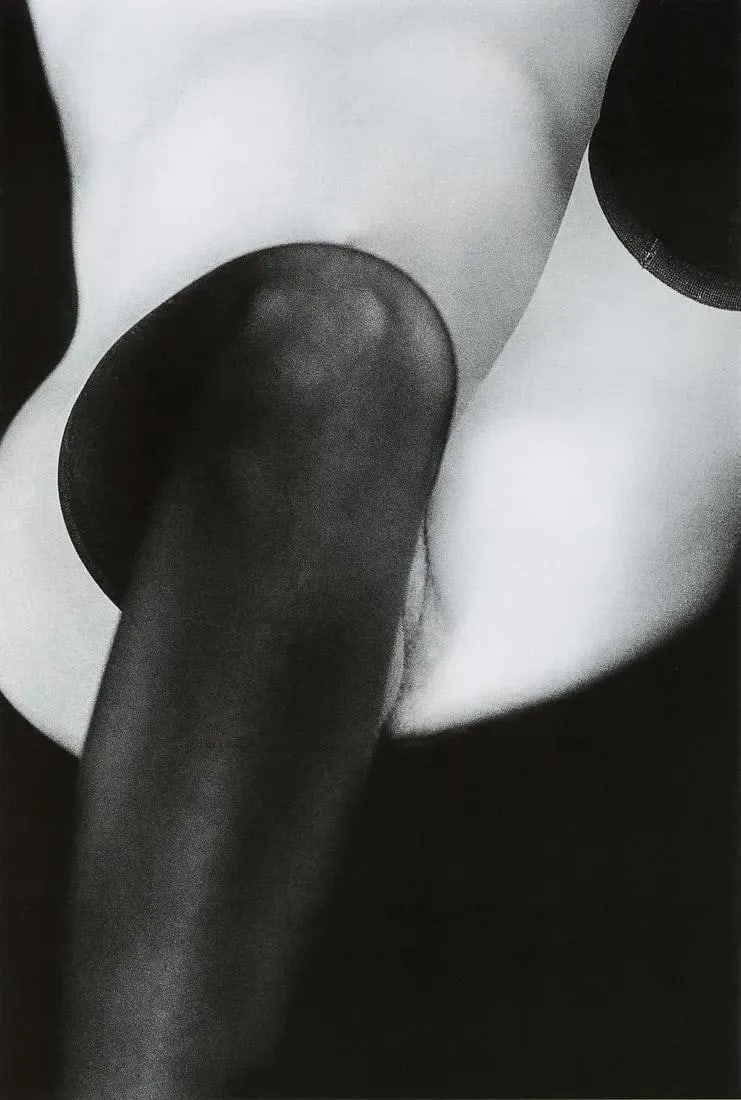 RALPH GIBSON - Nude with Stockings: Nude with StockingsPhoto-litho, c. 1990'sDimensions: 6.25 x 9.2 inchesWork is mounted