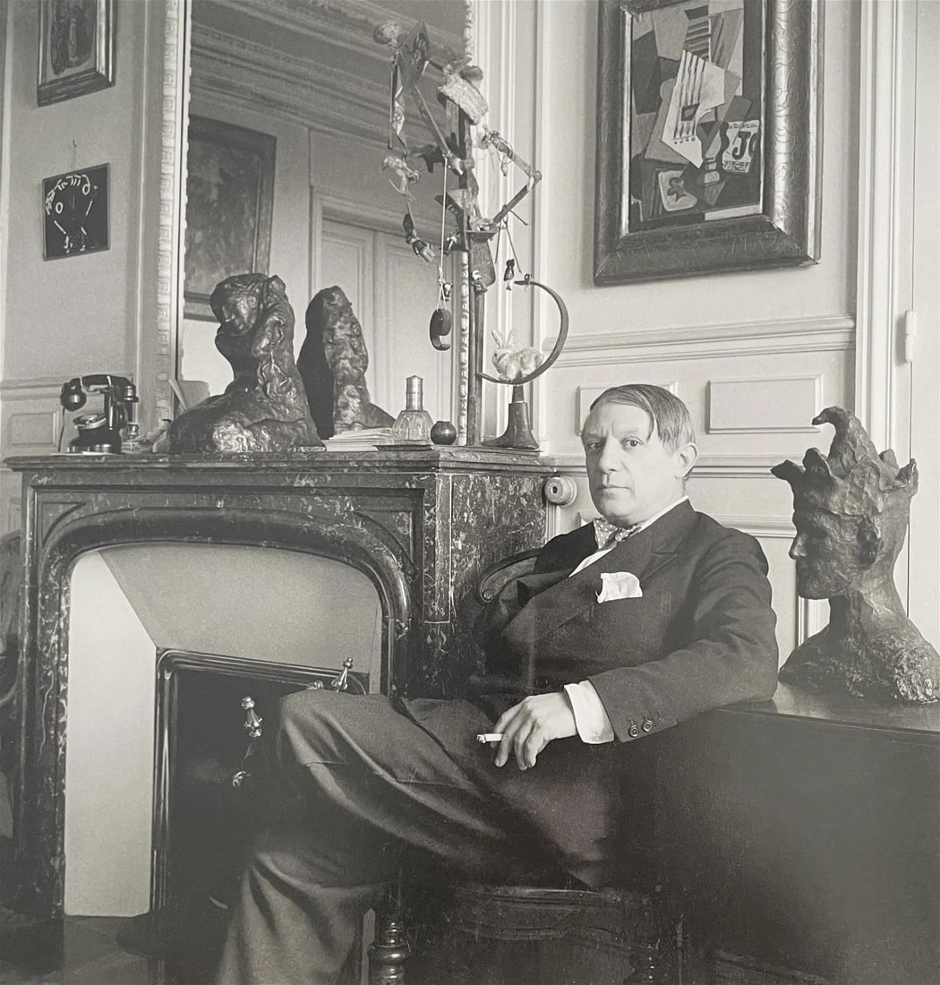 Cecil Beaton - Pablo Picasso, Paris, 1932: Pablo Picasso, Paris, 1932Photo-litho, later 20th c.Dimensions: 10.25 x 10.5 inchesWork is mounted