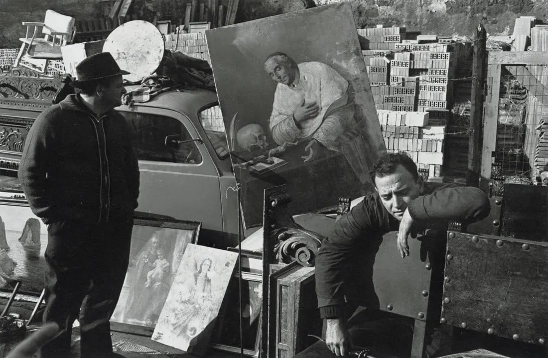 LEE FRIEDLANDER - Rome, 1964: Rome, 1964Photo-litho, c. 1980'sDimensions: 9.3 x 6.1 inchesWork is mounted