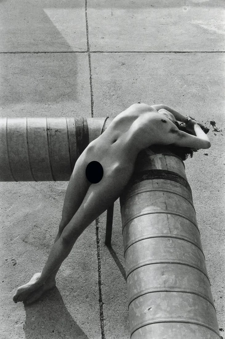 Lucien Clergue - Nus De La Ville, 1975: Nus De La Ville, 1975Photo-litho, c. 1990'sDimensions: 5.25 x 7.85 inchesWork is mounted