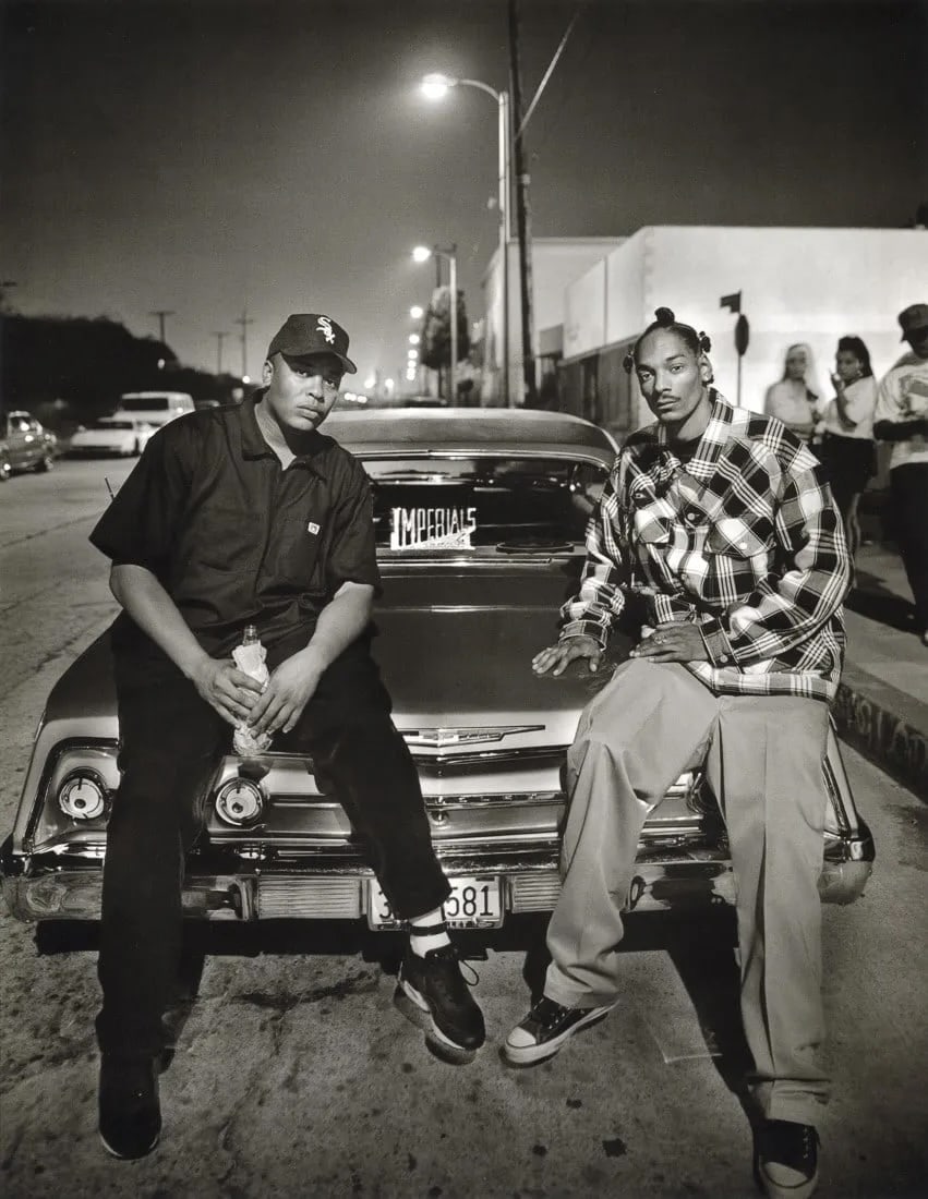 MARK SELIGER - Dr. Dre and Snoop Doggy Dogg, 1993 (1 of 1)