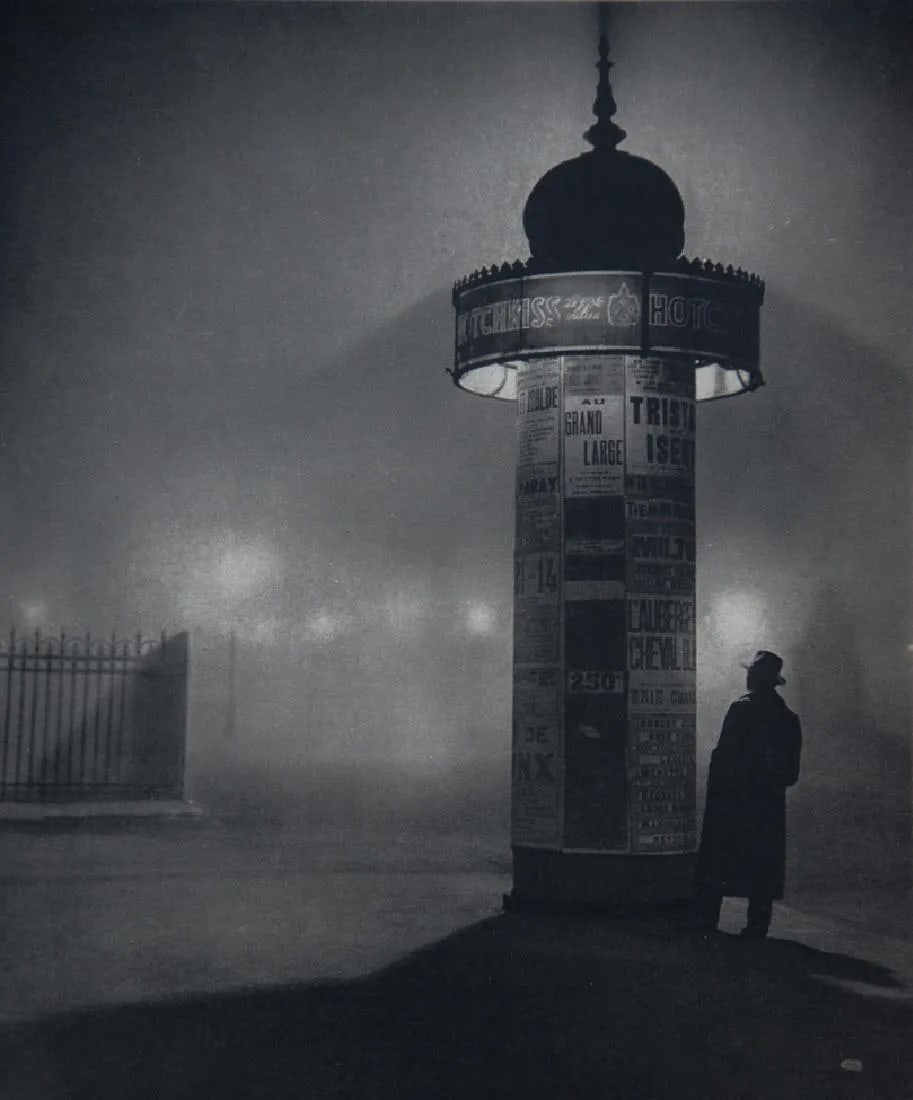 Brassai - Paris at Night: Paris at NightPhoto-litho, late 20th c.Dimensions: 7.5 x 9 inchesWork is mounted