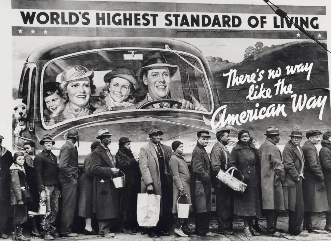 Margaret Bourke-White - Louisville Flood, 1937: Louisville Flood, 1937Photo-litho, later 20th c.Dimensions: 9.9 x 7.25 inchesWork is mounted