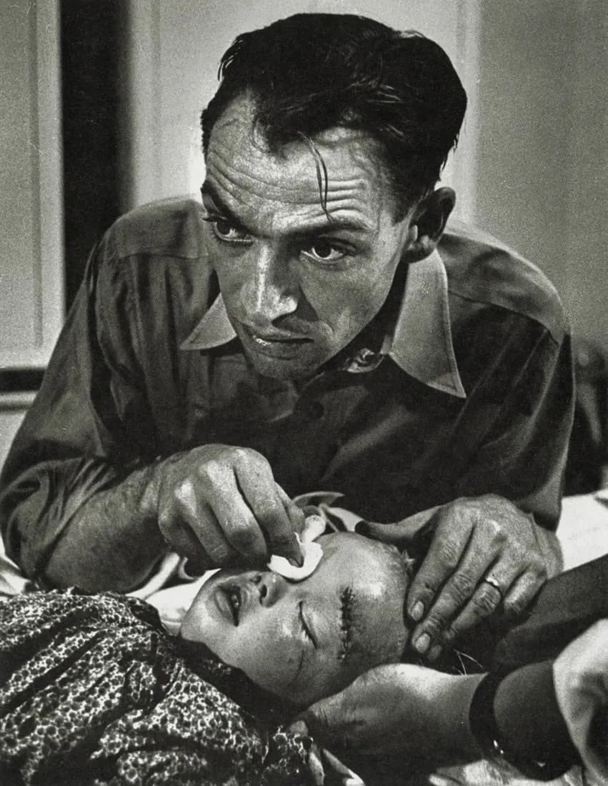 W. EUGENE SMITH - Dr. Ceriani, Country Doctor, 1948: Dr. Ceriani, Country Doctor, 1948Photo-litho, c. 1980'sDimensions: 6 x 7.8 inchesWork is mounted