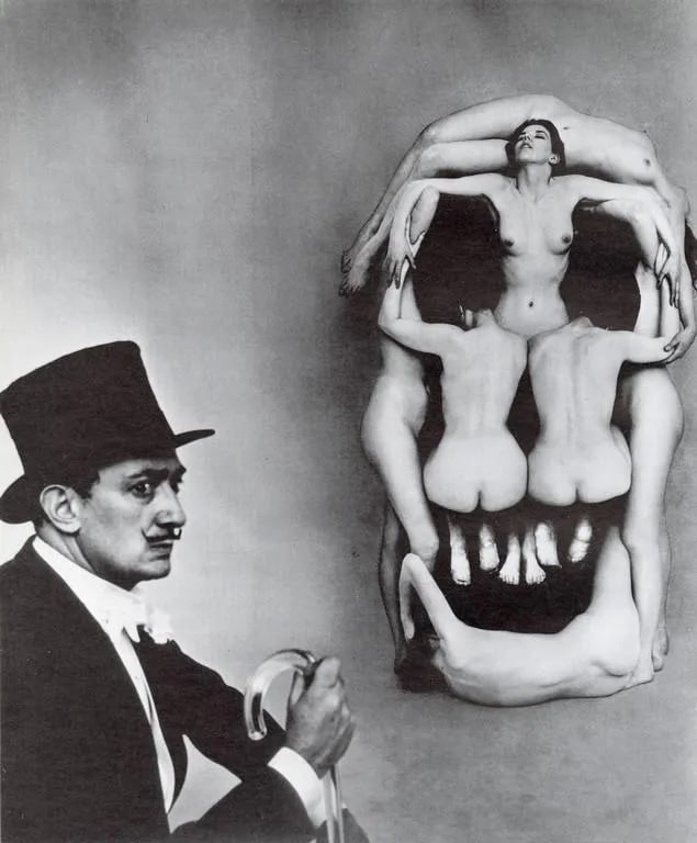 Philippe Halsman - In Voluptas Mors (Voluptuous Death): In Voluptas Mors (Voluptuous Death)Photo-litho, c. late 20th c.Dimensions: 7.3 x 8.9 inchesWork is mounted