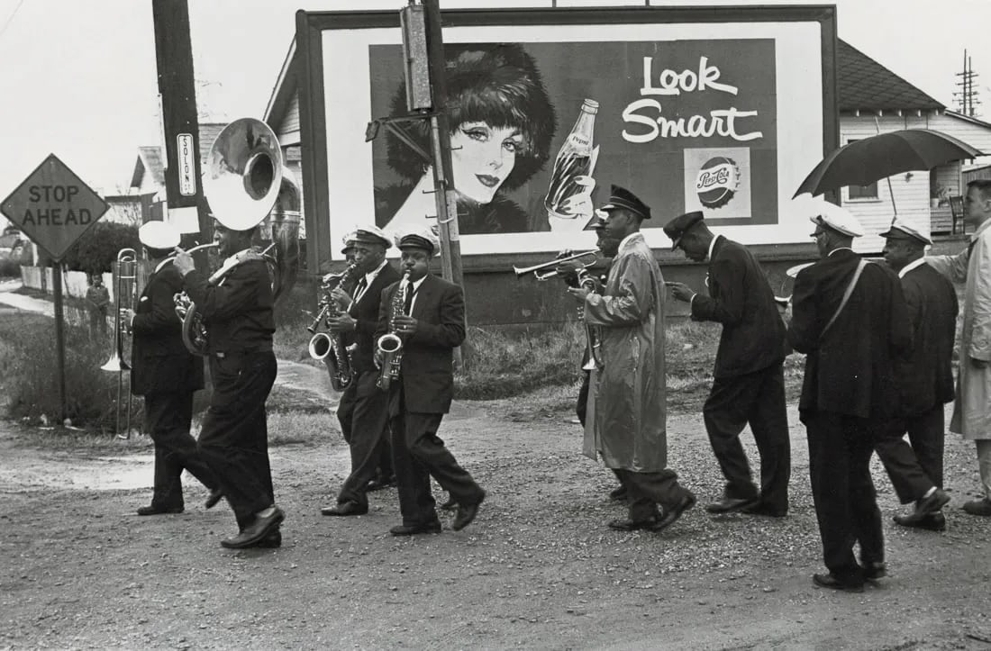 Lee Friedlander - New Orleans, 1959: New Orleans, 1959Photo-litho, late 20th c.Dimensions: 9.3 x 6.1 inchesWork is mounted