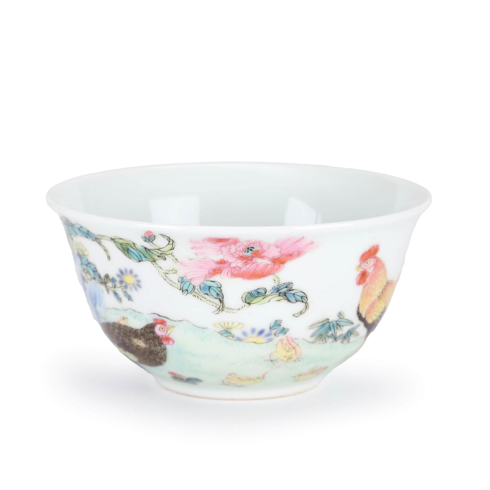 A FAMILLE ROSE ROOSTER CUP (1 of 10)